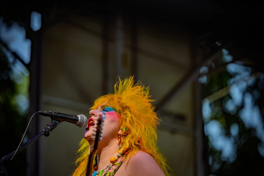 Caroline Kingsbury at Lollapalooza 2025
