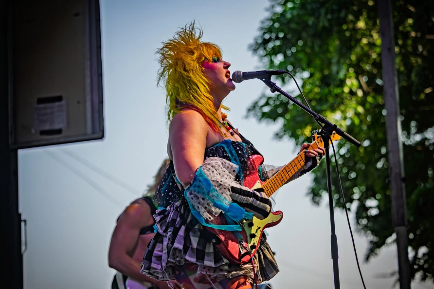 Caroline Kingsbury at Lollapalooza 2025