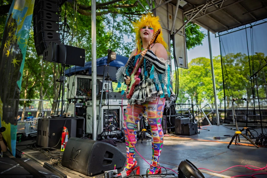 Caroline Kingsbury at Lollapalooza 2025