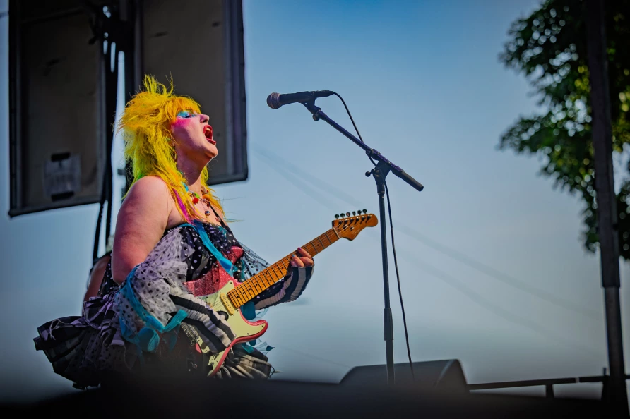 Caroline Kingsbury at Lollapalooza 2025