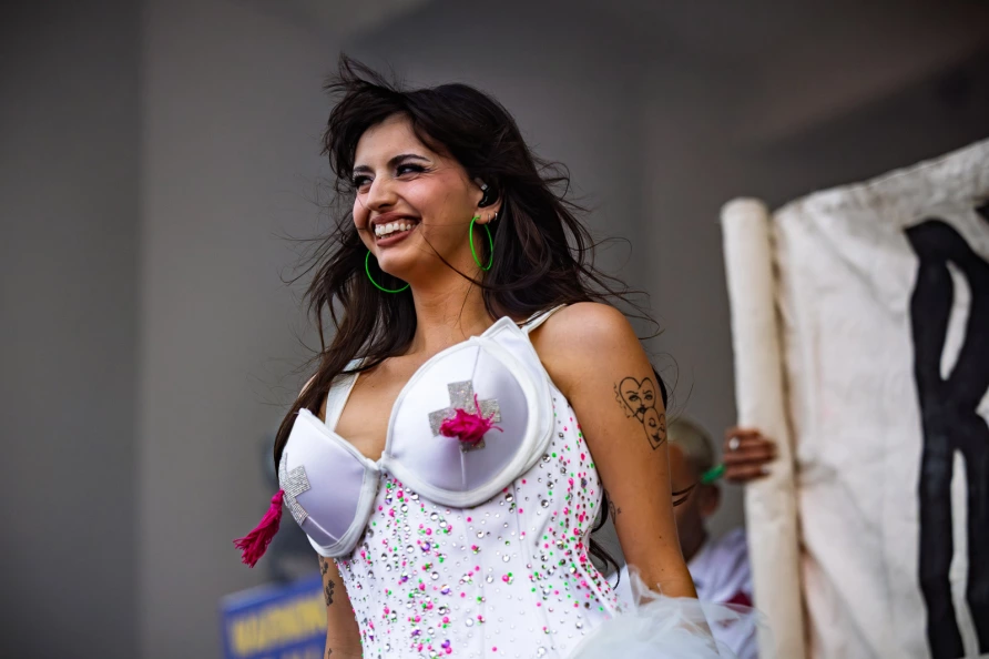 Rebecca Black at Lollapalooza 2025