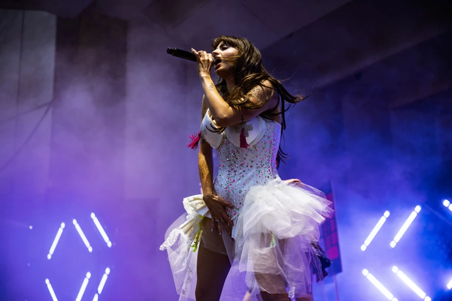 Rebecca Black at Lollapalooza 2025