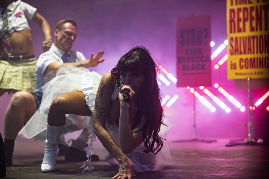 Rebecca Black at Lollapalooza 2025