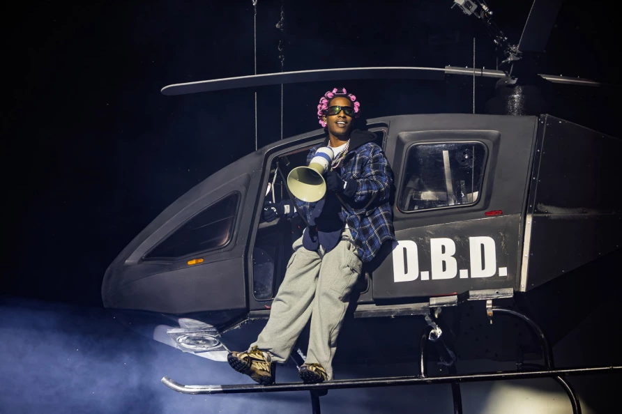 A$AP Rocky at Lollapalooza 2025