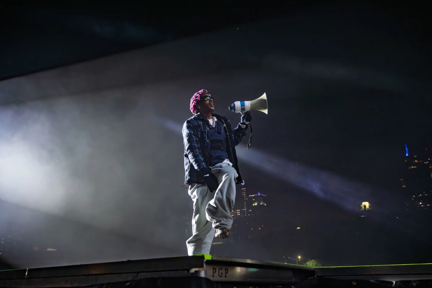 A$AP Rocky at Lollapalooza 2025