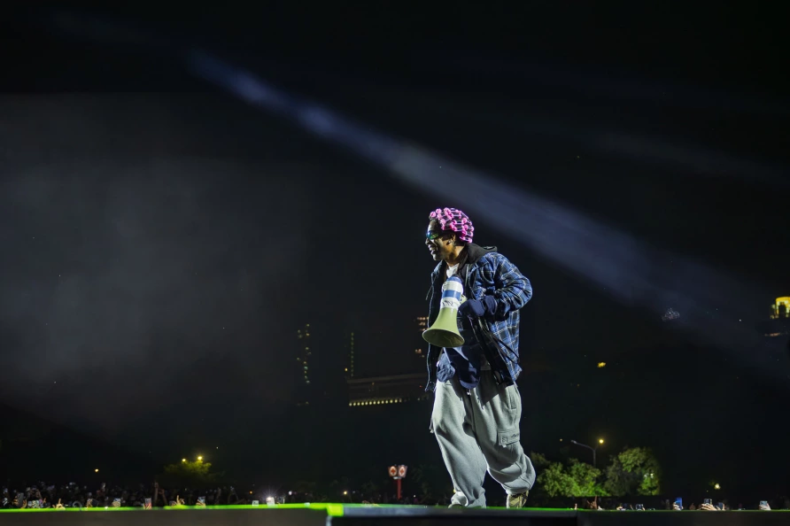 A$AP Rocky at Lollapalooza 2025