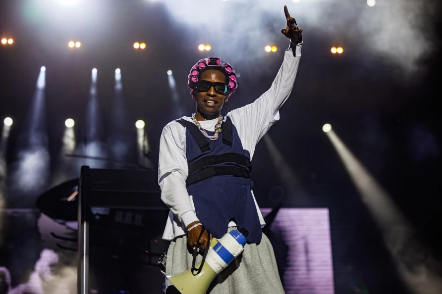 A$AP Rocky at Lollapalooza 2025