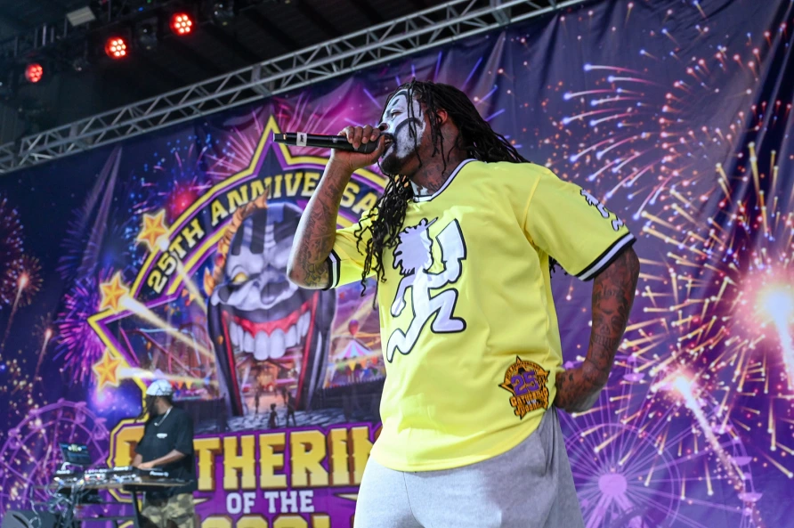 Waka Flocka Flame at Gathering of the Juggalos 2025