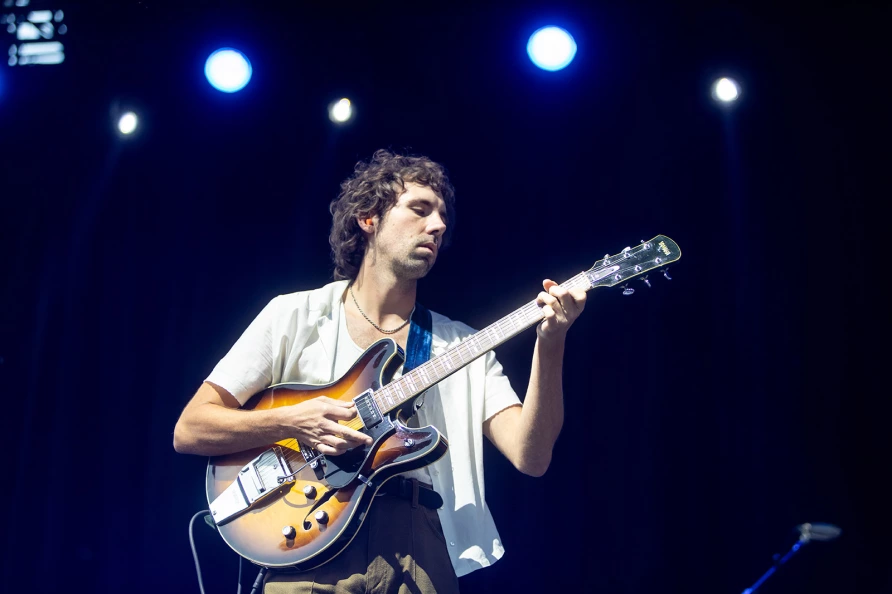 Dean Johnson at SummerStage in Central Park