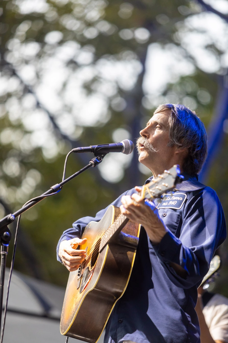 Dean Johnson at SummerStage in Central Park