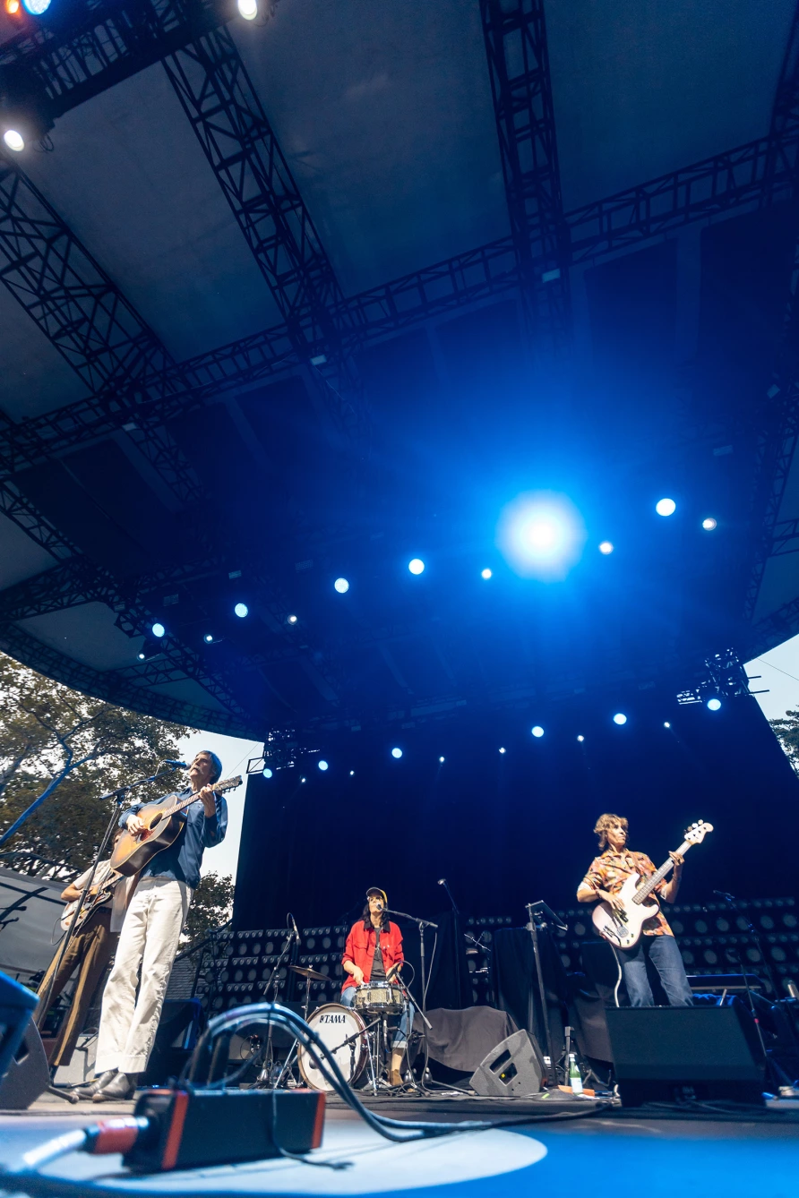 Dean Johnson at SummerStage in Central Park