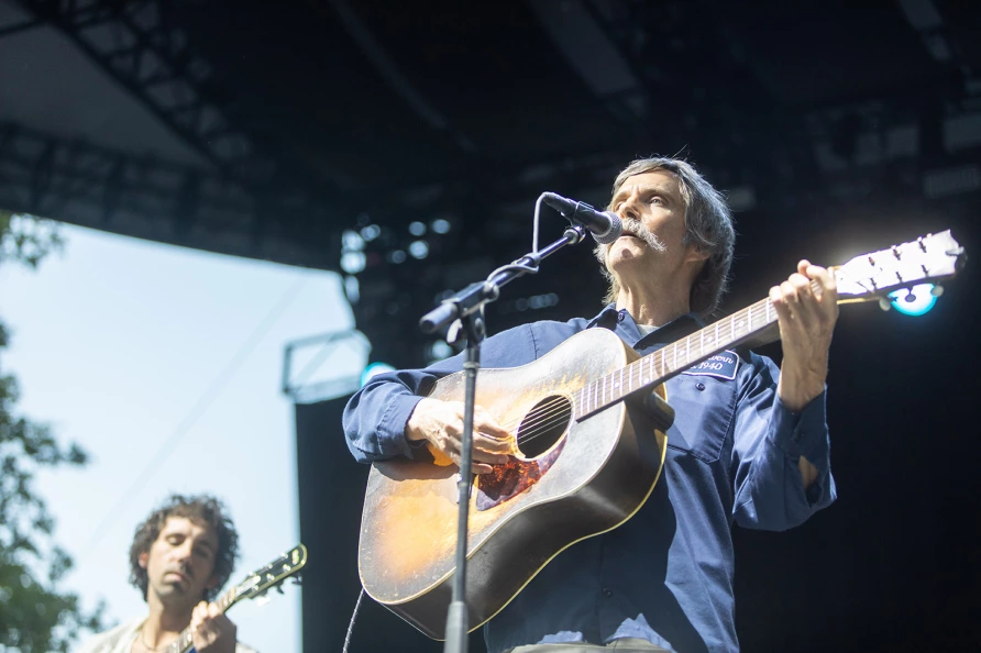 Dean Johnson at SummerStage in Central Park