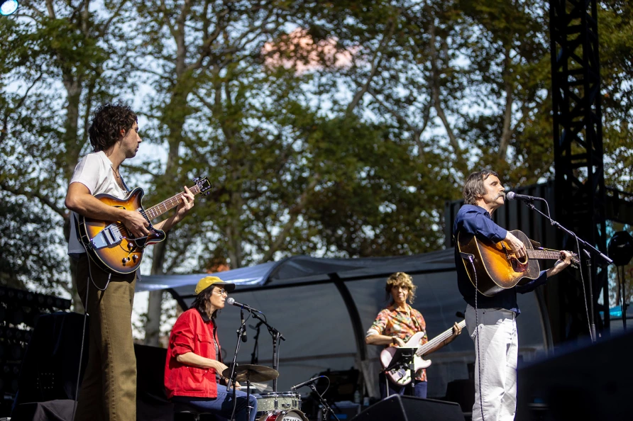 Dean Johnson at SummerStage in Central Park