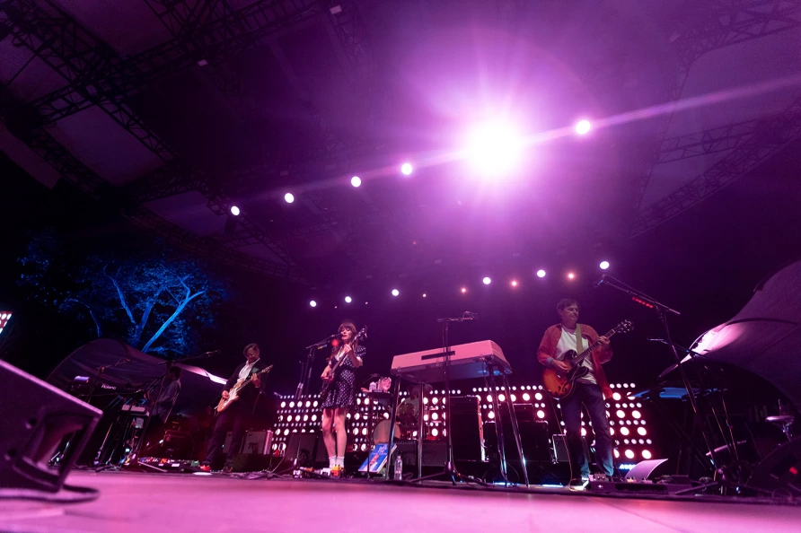 Rilo Kiley at SummerStage in Central Park