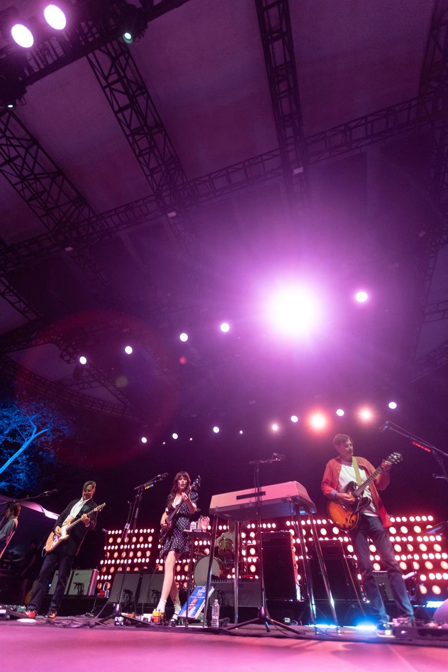 Rilo Kiley at SummerStage in Central Park