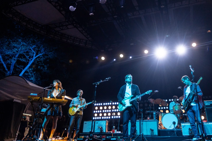 Rilo Kiley at SummerStage in Central Park