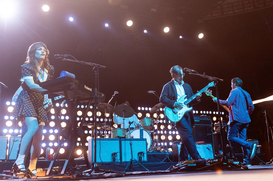 Rilo Kiley at SummerStage in Central Park