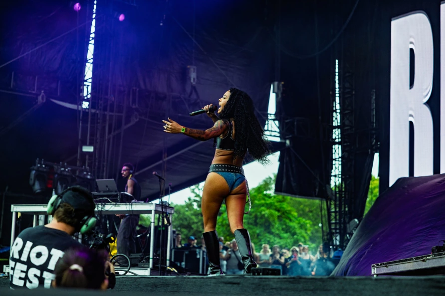 Rico Nasty at Riot Fest 2025