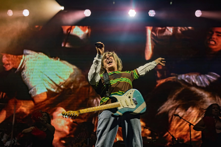 Weird Al Yankovic at Riot Fest 2025