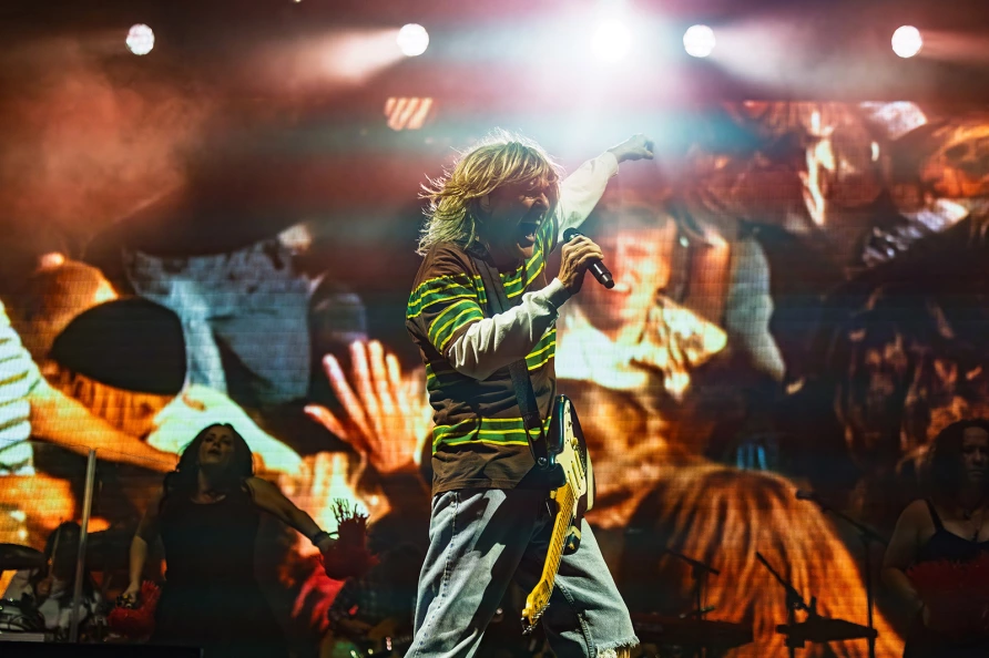 Weird Al Yankovic at Riot Fest 2025