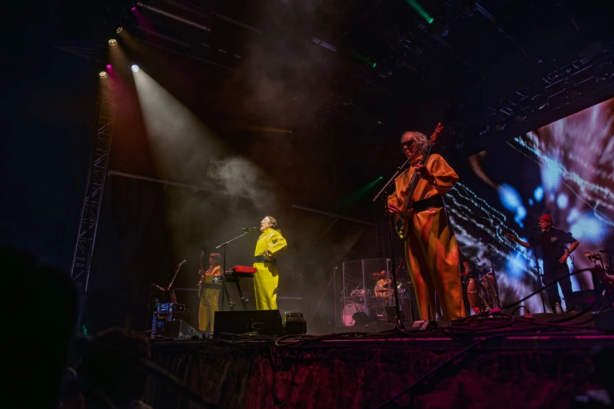 Weird Al Yankovic at Riot Fest 2025