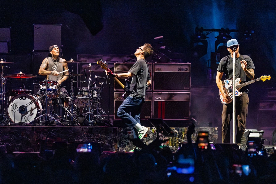 blink-182 at Riot Fest 2025