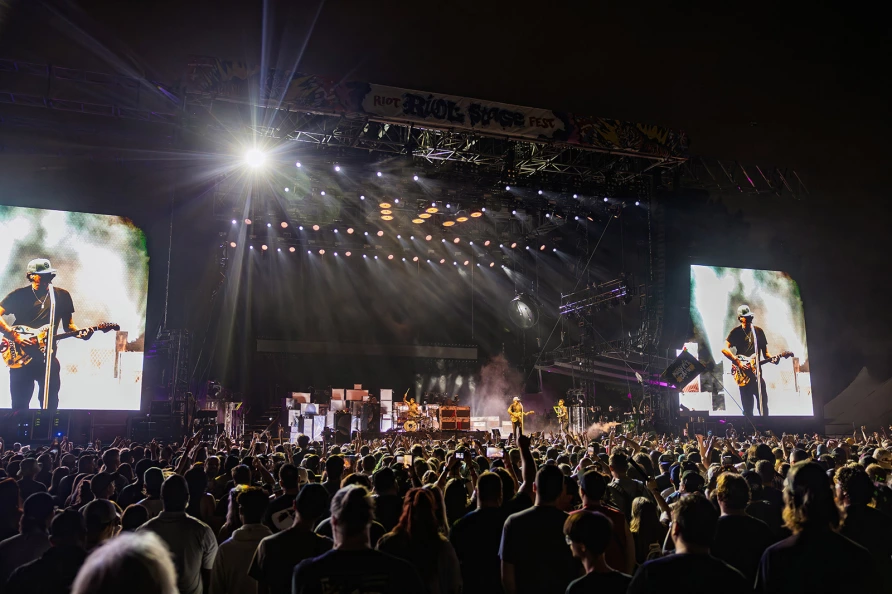 blink-182 at Riot Fest 2025