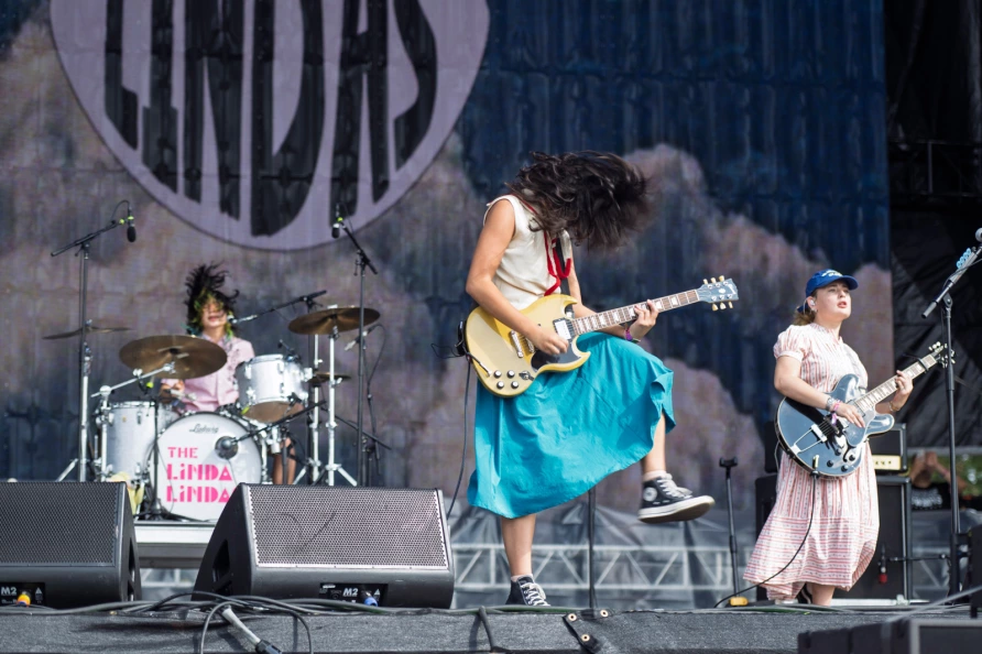 The Linda Lindas at Riot Fest 2025