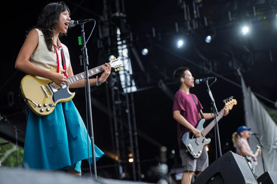 The Linda Lindas at Riot Fest 2025