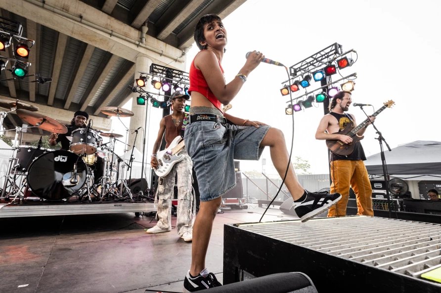 Pinkshift at CBGB Fest at Under the K Bridge