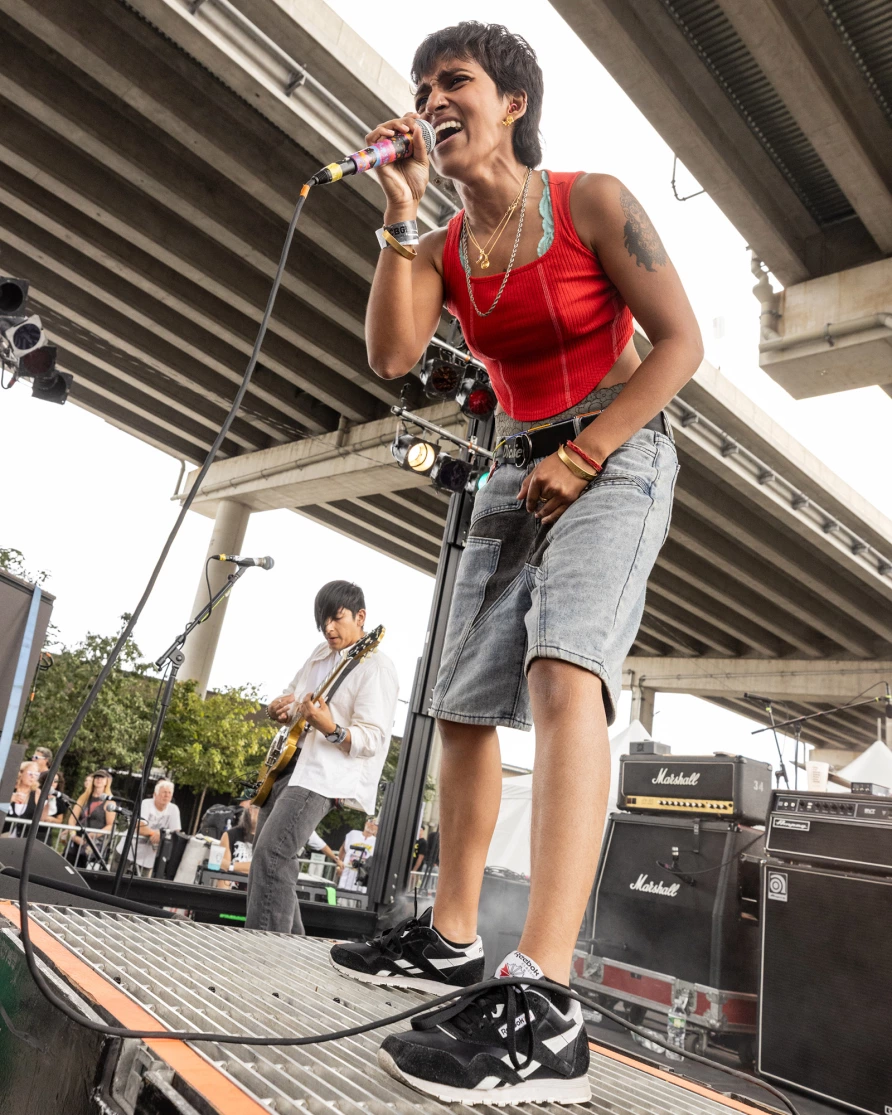 Pinkshift at CBGB Fest at Under the K Bridge