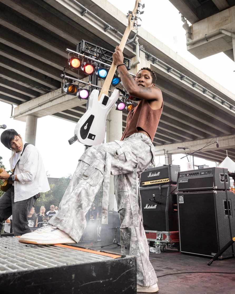 Pinkshift at CBGB Fest at Under the K Bridge