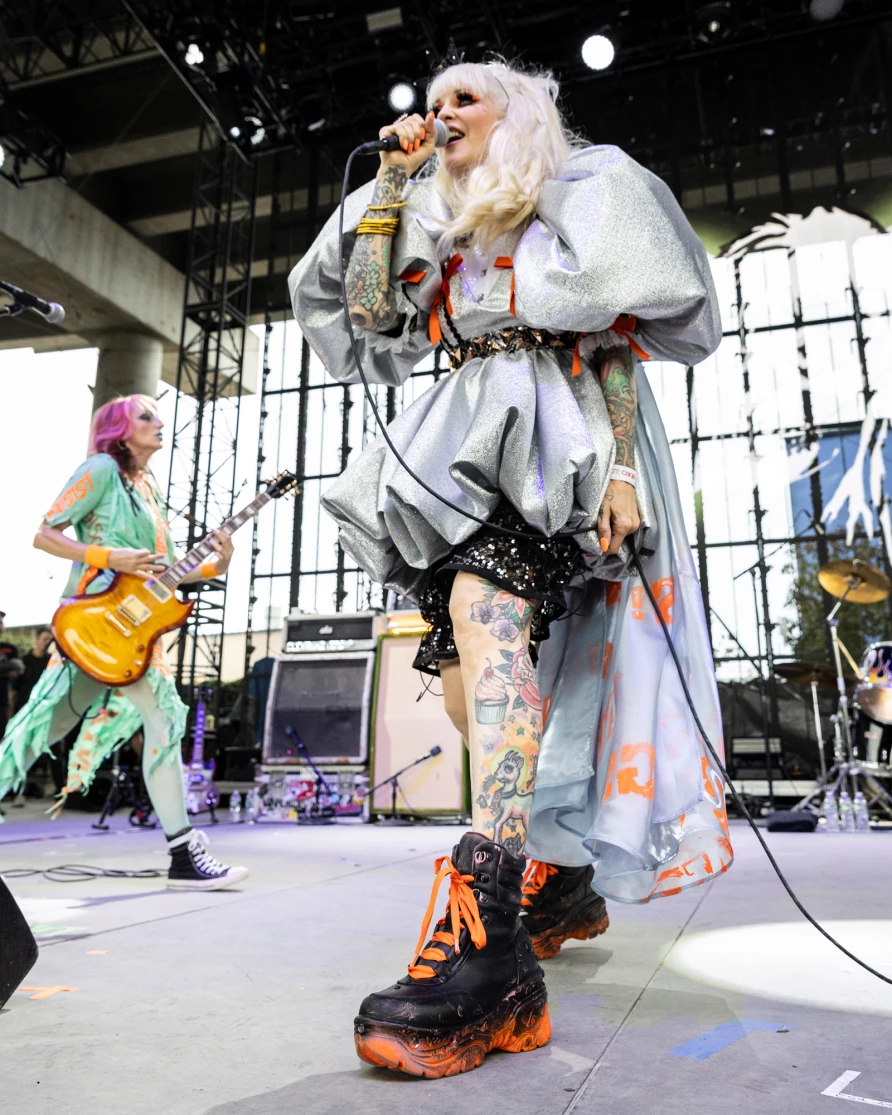 Lunachicks at CBGB Fest at Under the K Bridge