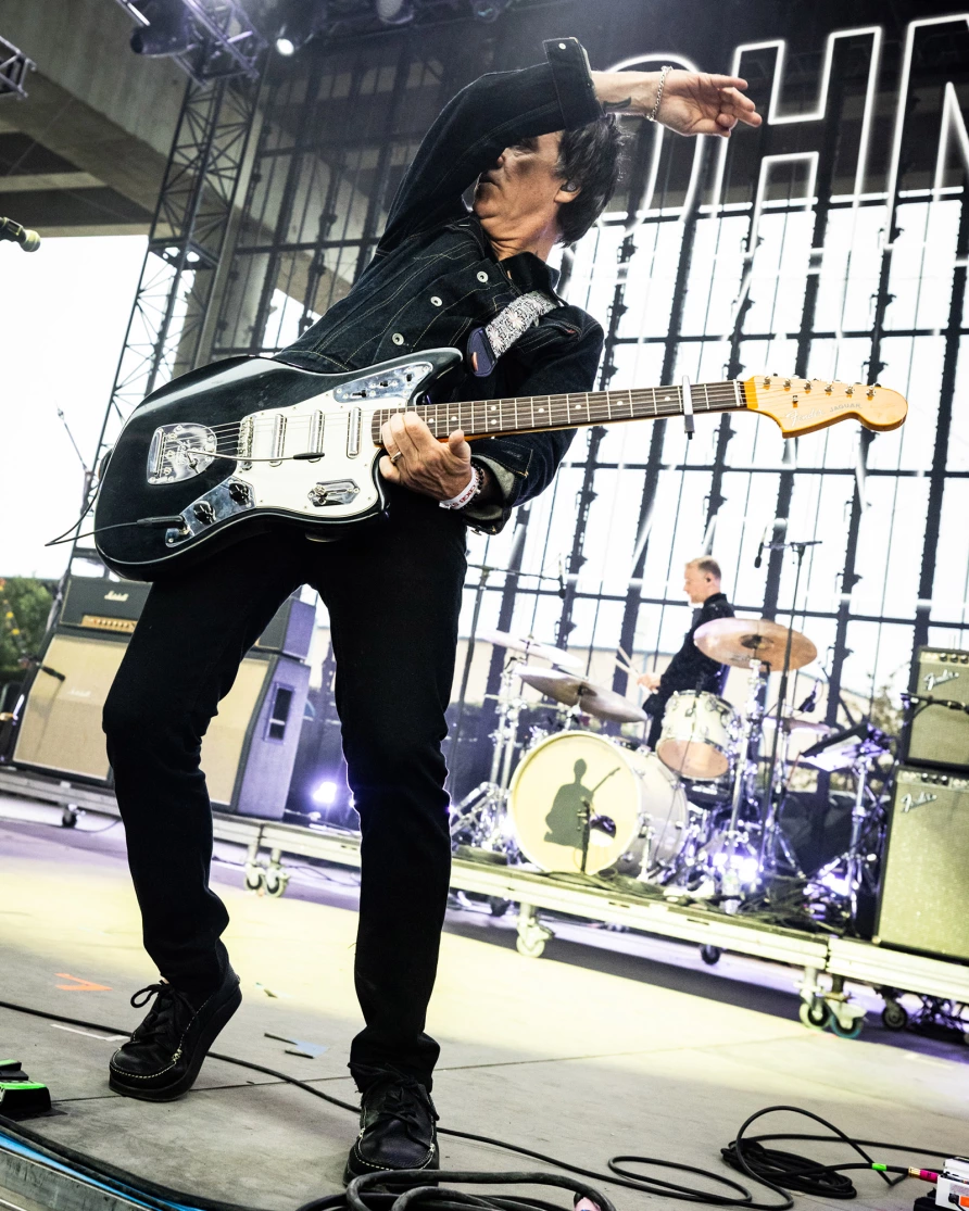 Johnny Marr at CBGB Fest at Under the K Bridge