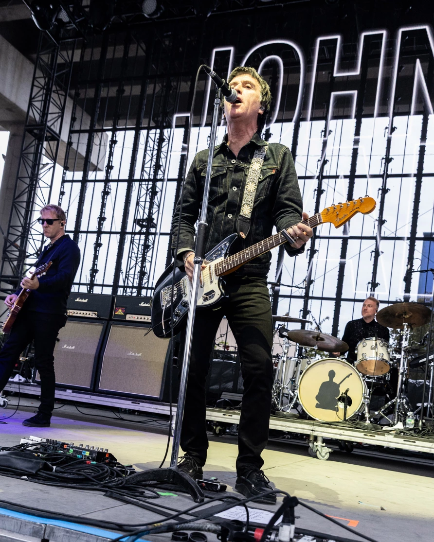 Johnny Marr at CBGB Fest at Under the K Bridge