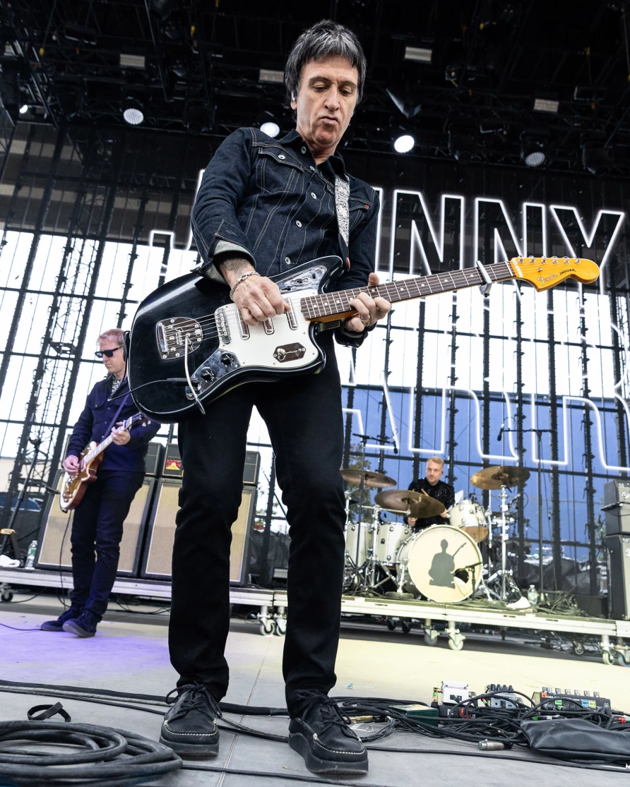 Johnny Marr at CBGB Fest at Under the K Bridge