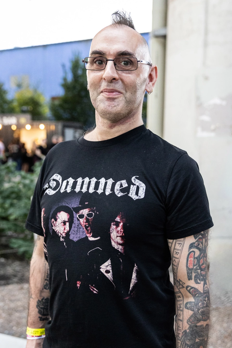 The Damned at CBGB Fest at Under the K Bridge