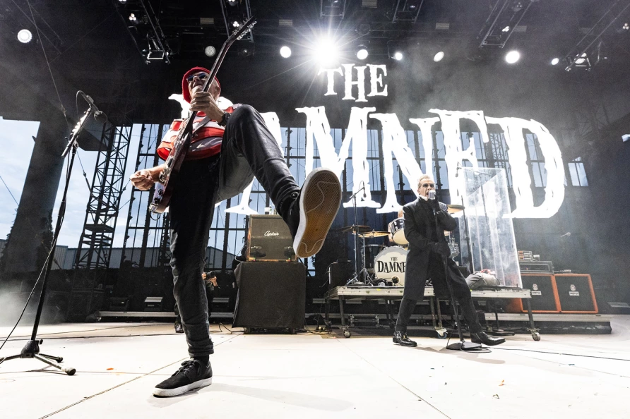The Damned at CBGB Fest at Under the K Bridge
