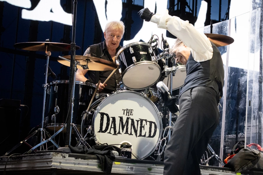 The Damned at CBGB Fest at Under the K Bridge
