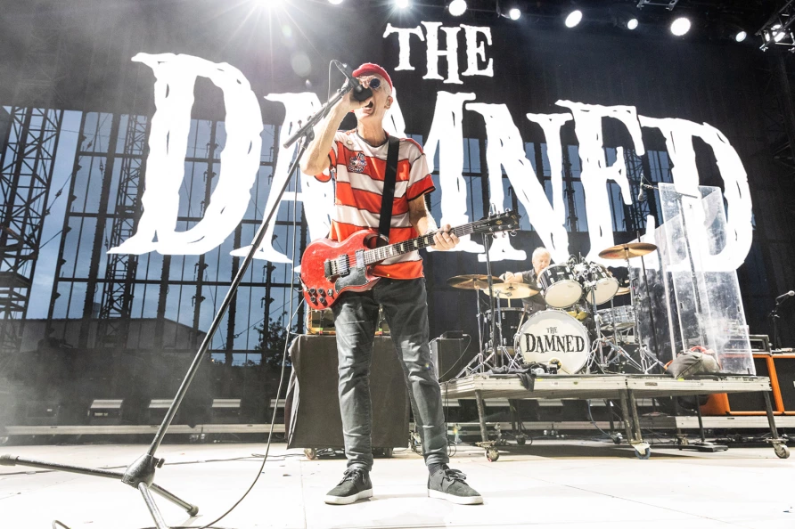 The Damned at CBGB Fest at Under the K Bridge