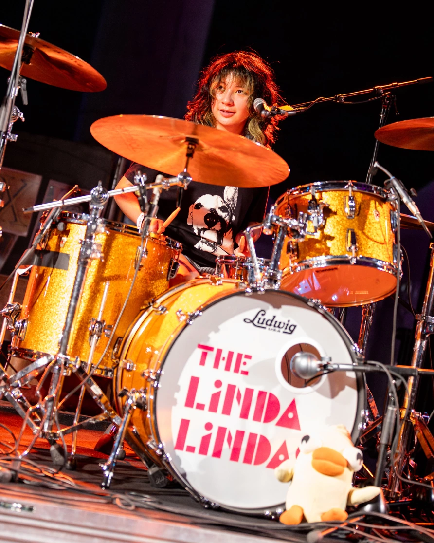 The Linda Lindas at CBGB Fest at Under the K Bridge