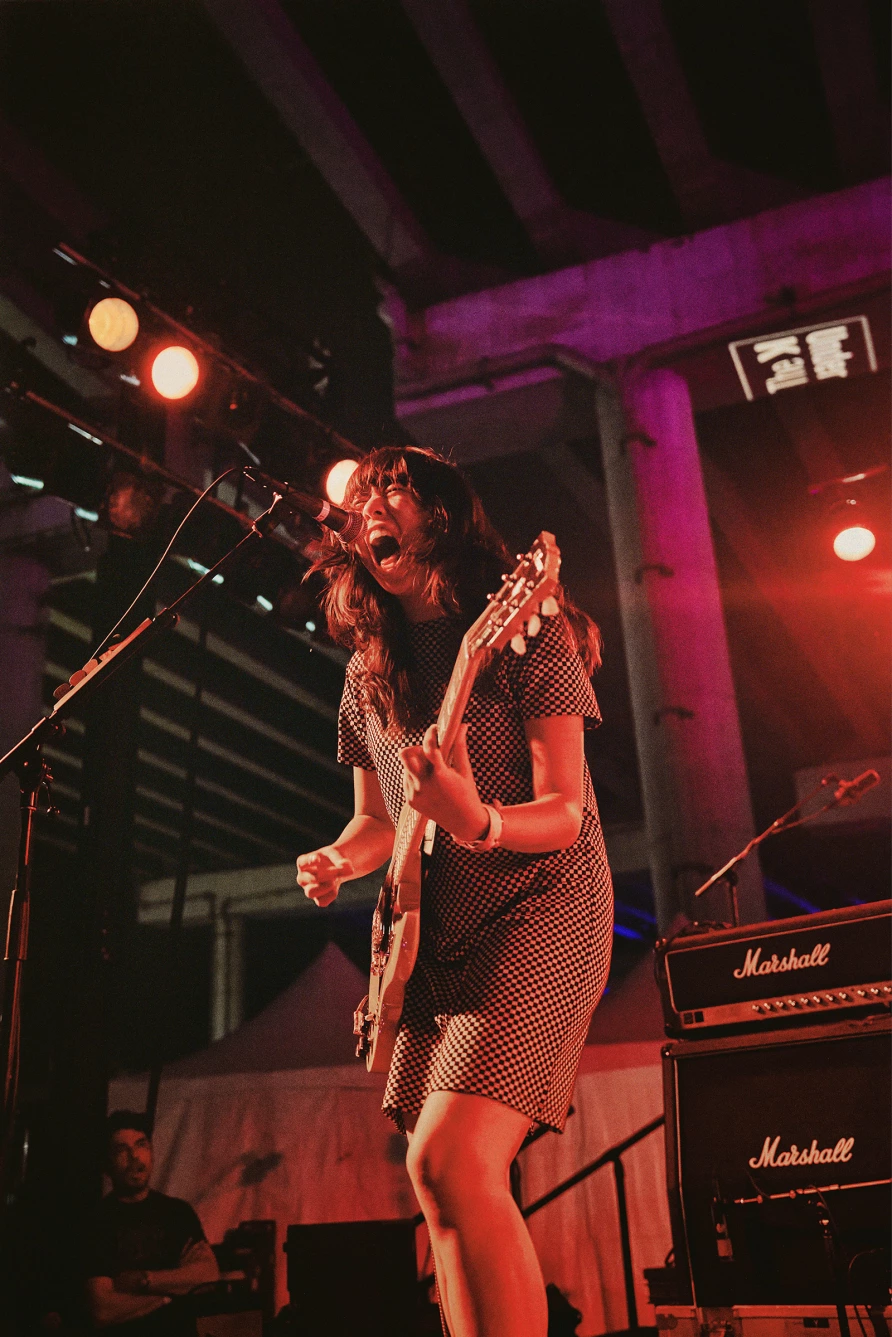 The Linda Lindas at CBGB Fest at Under the K Bridge