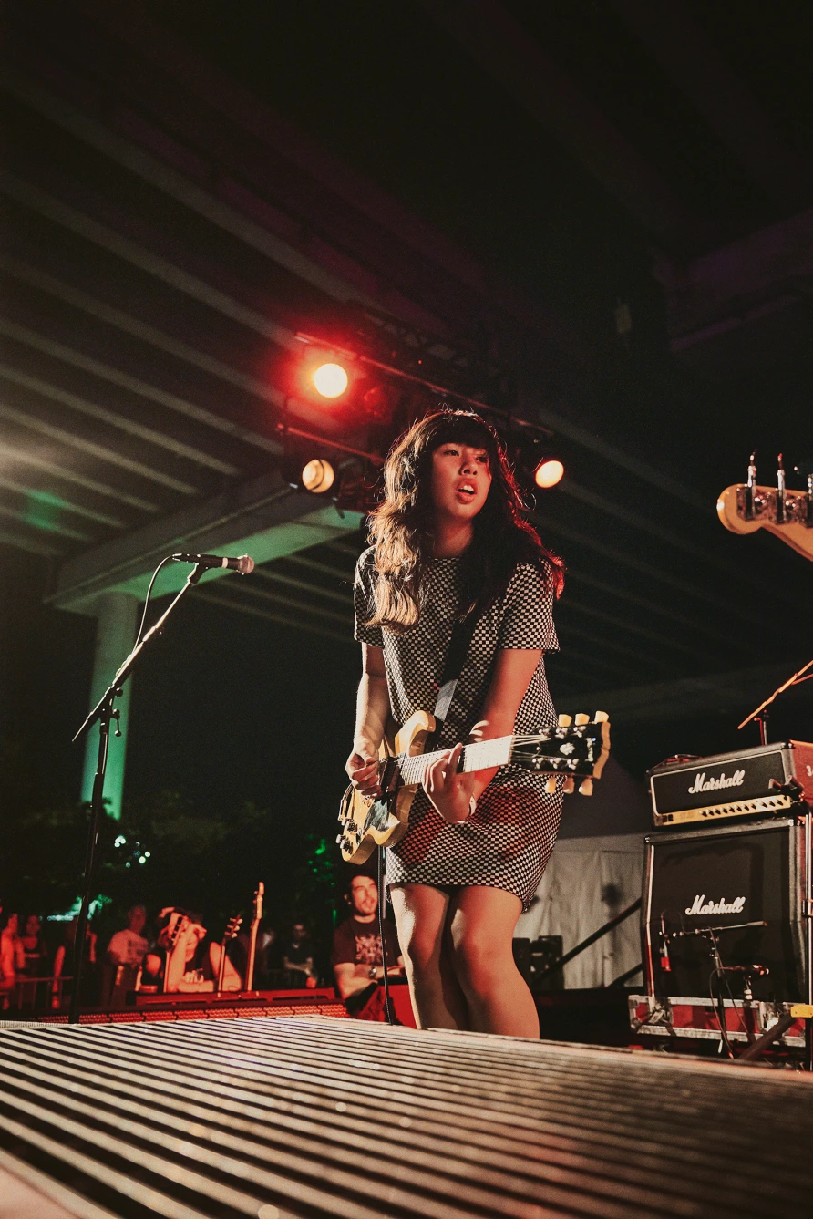 The Linda Lindas at CBGB Fest at Under the K Bridge