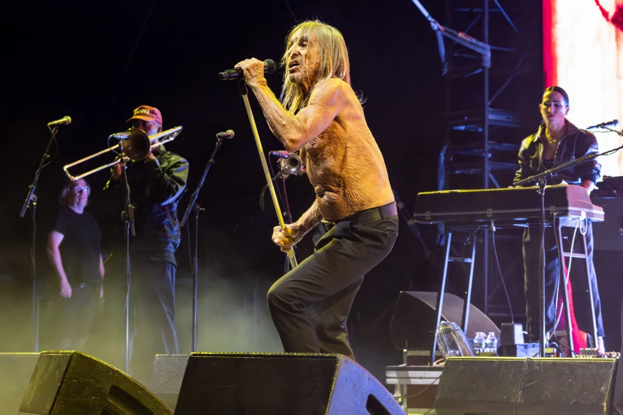 Iggy Pop at CBGB Fest at Under the K Bridge