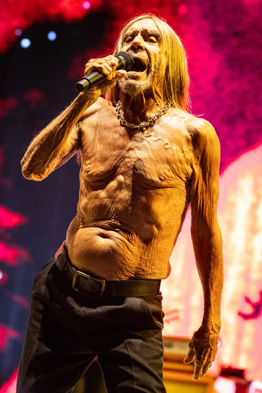 Iggy Pop at CBGB Fest at Under the K Bridge