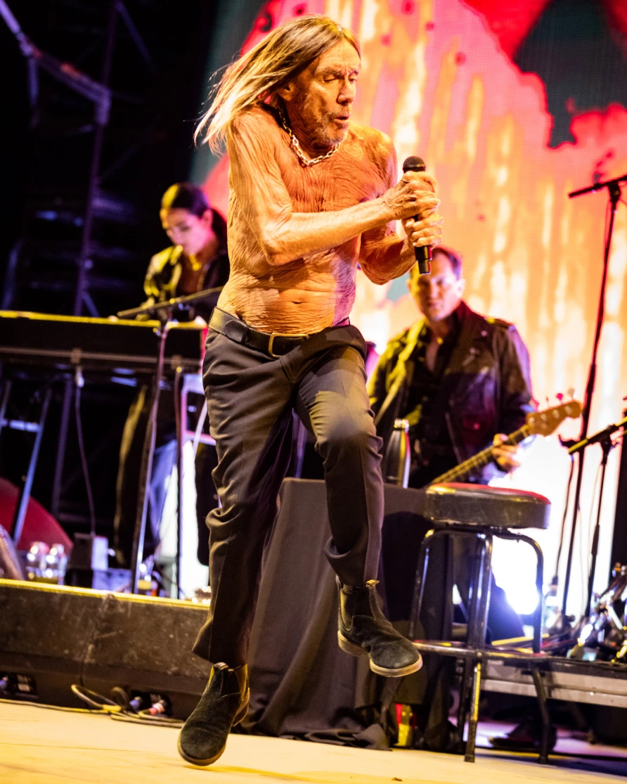 Iggy Pop at CBGB Fest at Under the K Bridge