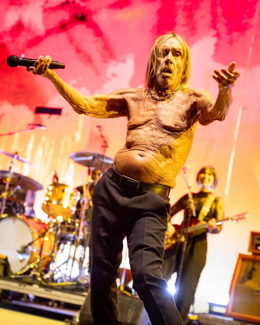 Iggy Pop at CBGB Fest at Under the K Bridge