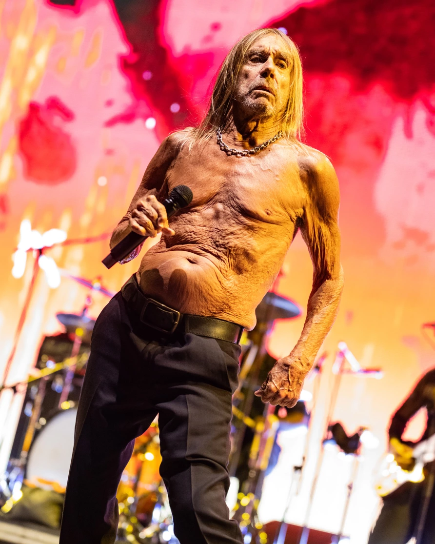 Iggy Pop at CBGB Fest at Under the K Bridge