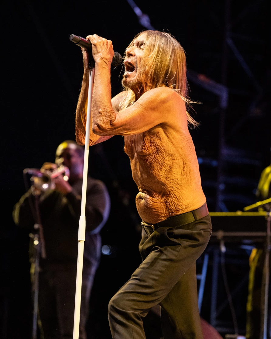 Iggy Pop at CBGB Fest at Under the K Bridge
