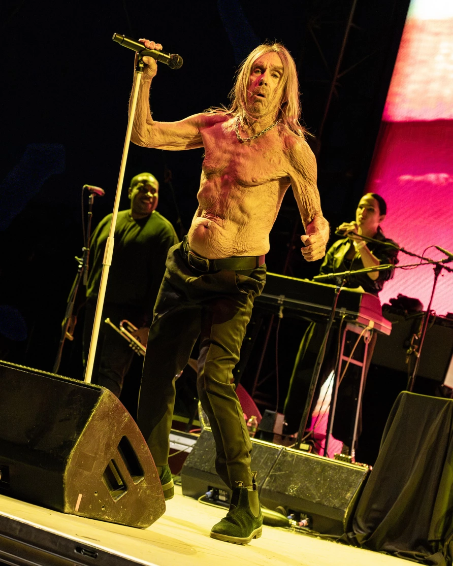 Iggy Pop at CBGB Fest at Under the K Bridge